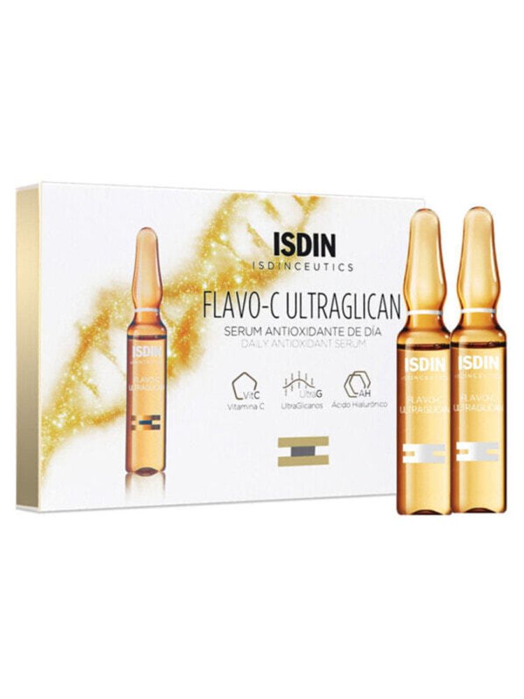 Антиоксидантная сыворка Ultraglican Isdin Isdinceutics (10 uds) 2 ml