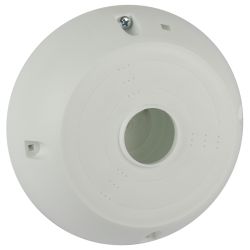 Коробка монтажная ЭРА KOR-MV-131-41.5-W-55 для камер видеонаблюдения белая 131х41,5мм IP55 | Коробки монтажные для камер видеонаблюдения