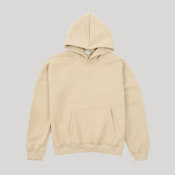 Hoodie Simple Taupe