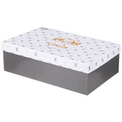 ЧАЙНЫЙ НАБОР LEFARD "GRAIN" НА 2 ПЕР. 4 ПР. 275 МЛ СЕРЫЙ (КОР=12НАБ.)