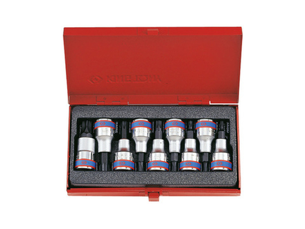 Набор торцевых насадок 1/2 torx king tony 4109pr