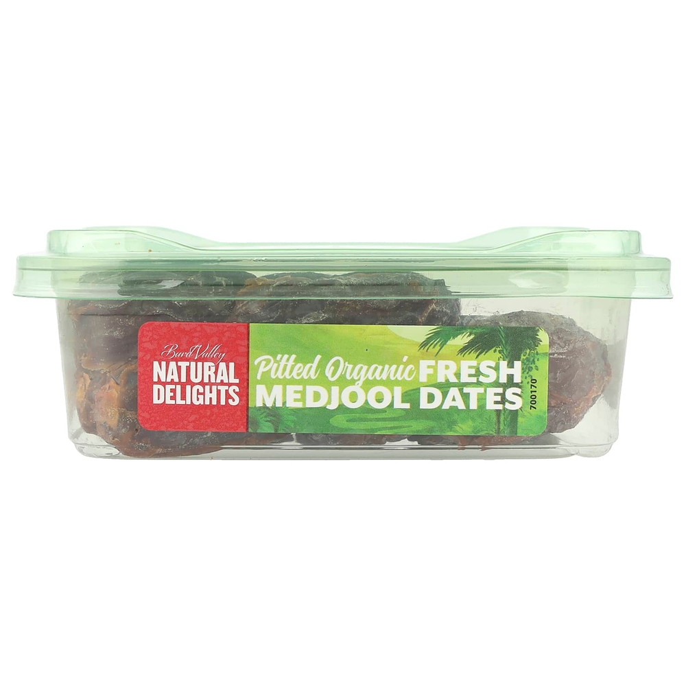 Natural Delights, Органические свежие финики со средним вкусом без косточек, 340 г (12 унций)