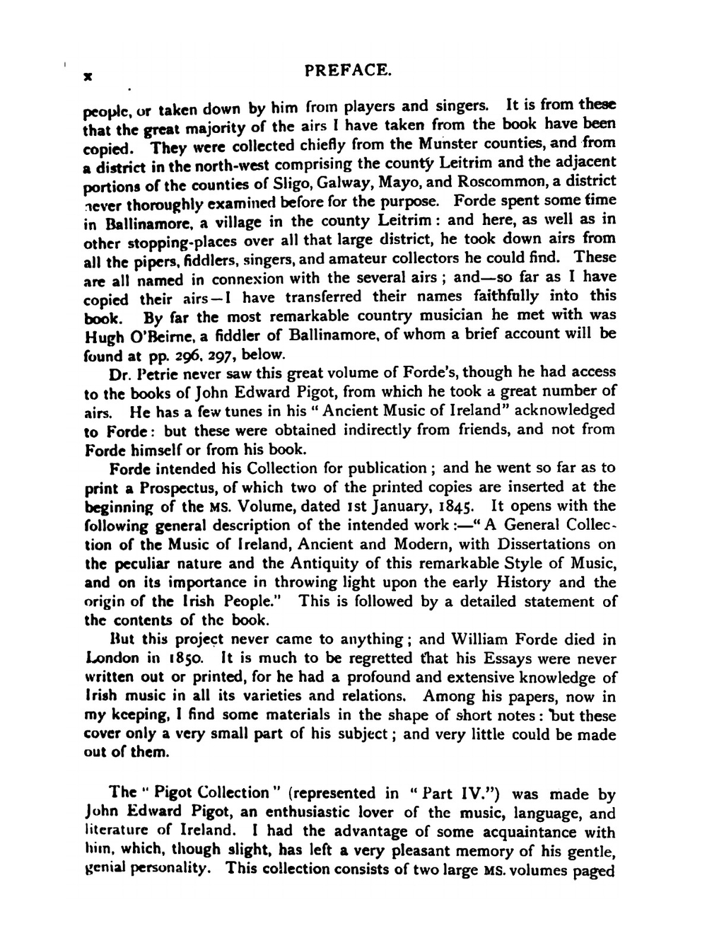 Old Irish folk music and songs. a collection of 842 Irish airs and songs, hitherto unpublished | P. W. Joyce