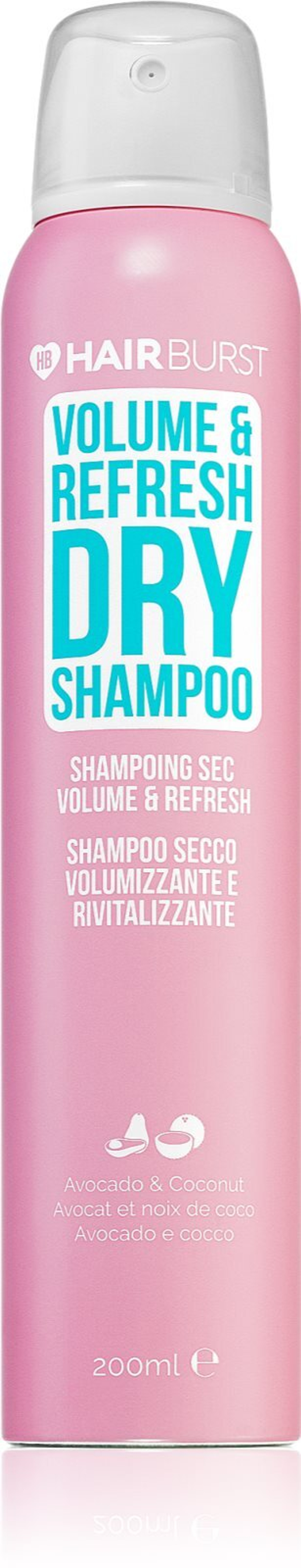 Hairburst Volume & Refresh - освежающий сухой шампунь для придания объема волосам /   200  ml  / GTIN 5060743580783