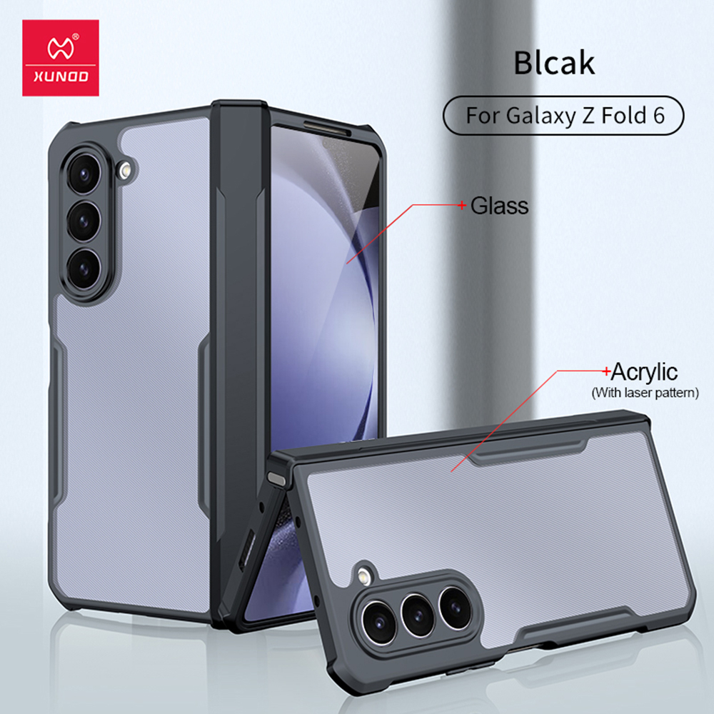 Чехол на Samsung Galaxy Z Fold 6 противоударный с усиленными углами XUNDD