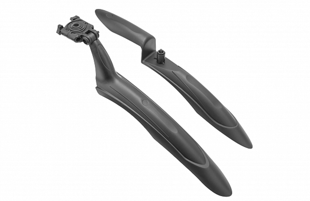 Крылья 24"-26" быстросъемные XGNB-039-1А пластиковые чёрные
