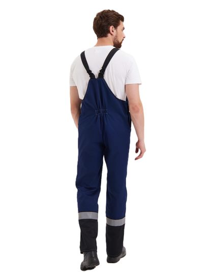 Костюм "Система" (куртка, полукомбинезон) т.синий/черный