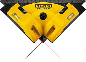 STAYER 8 м, лазерный угольник для кафеля, Professional (34928)