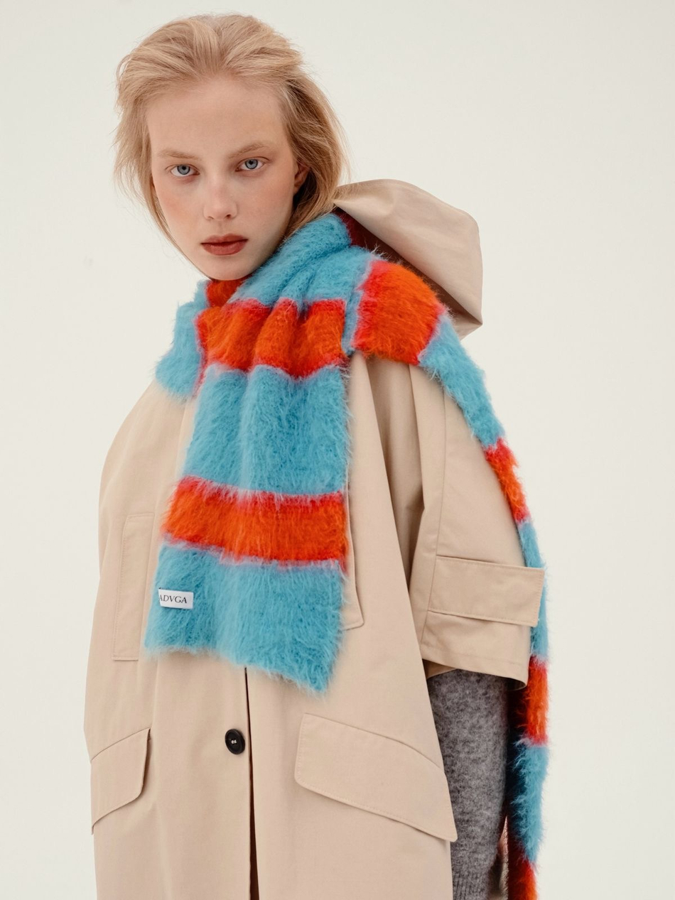 Вязаный шарф Для ярких особ