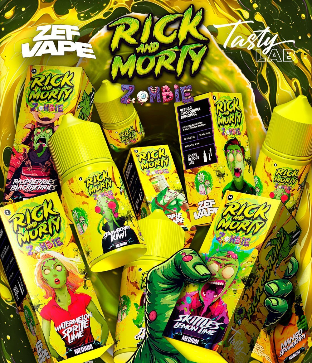 RICK AND MORTY ZOMBIE MEDIUM 30 мл