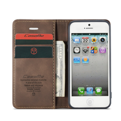 Чехол-книжка CaseMe Matte iPhone 5 / 5S / SE