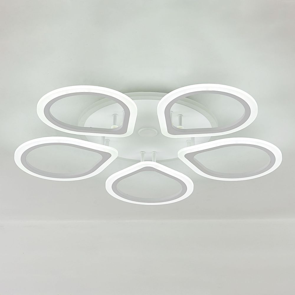 Citilux Транай Смарт CL235A150E RGB Умная люстра Белая