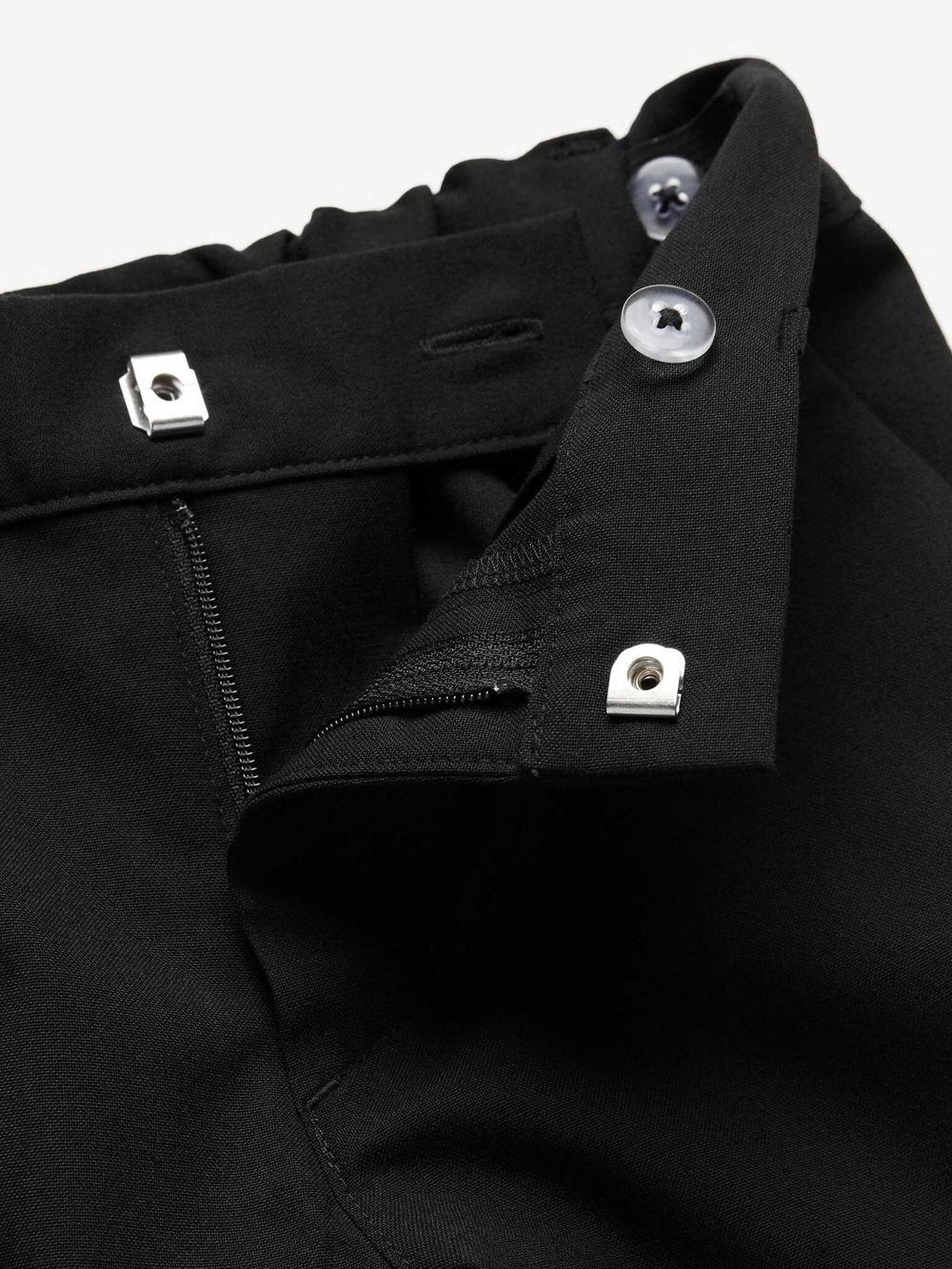 Брюки школьные стрейч для мальчика Next 515-523, Черный