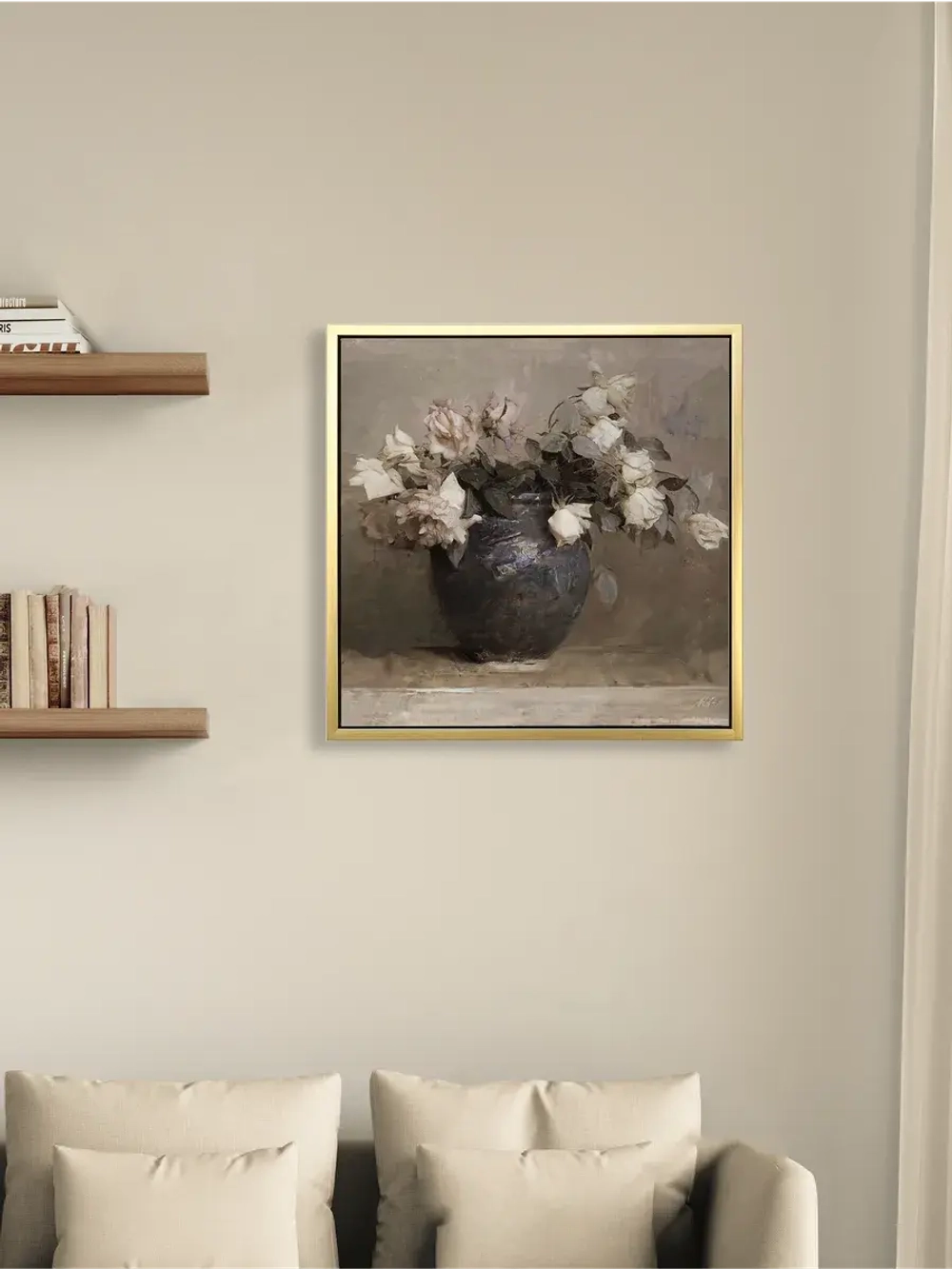 Картина на стену интерьерная на холсте 54*54 см