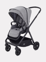 Коляска детская MOWBaby "MOVE" MB401 2 в1 Silver