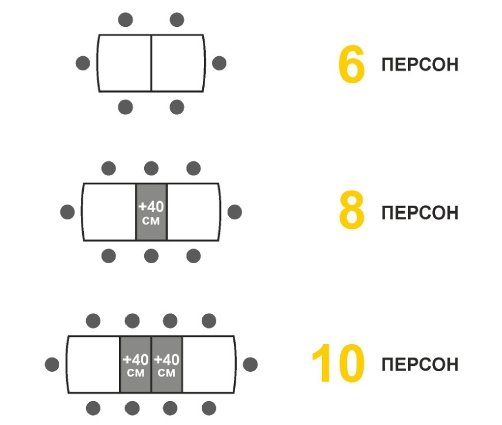 Орфей-28.1 (DaVita) Стол обеденный (антрацит)