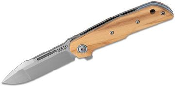 Складной нож MKM "CLAP" MKM/LS01 O c клинком из стали Böhler M390 Microclean®, рукоять дерево (Олива)
