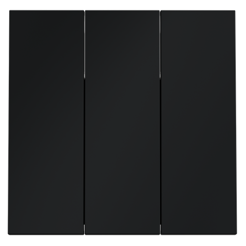 Клавиши для выключателя/переключателя трехклавишного, S70 (графит)