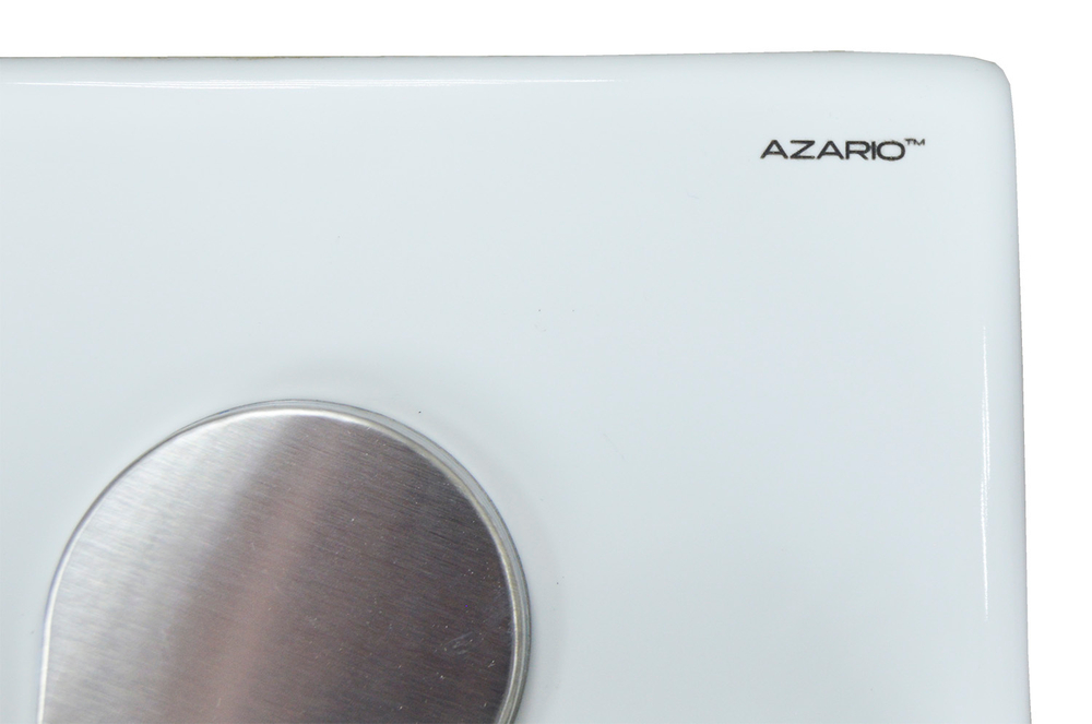 Azario BOCA Унитаз подвесной безободковый  c сиденьем микролифт дюропласт AZ-1048 510х360х350мм