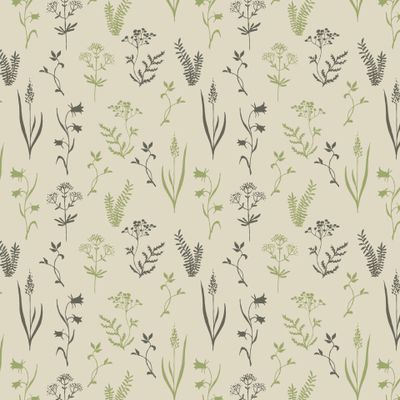 Field Flowers Beige