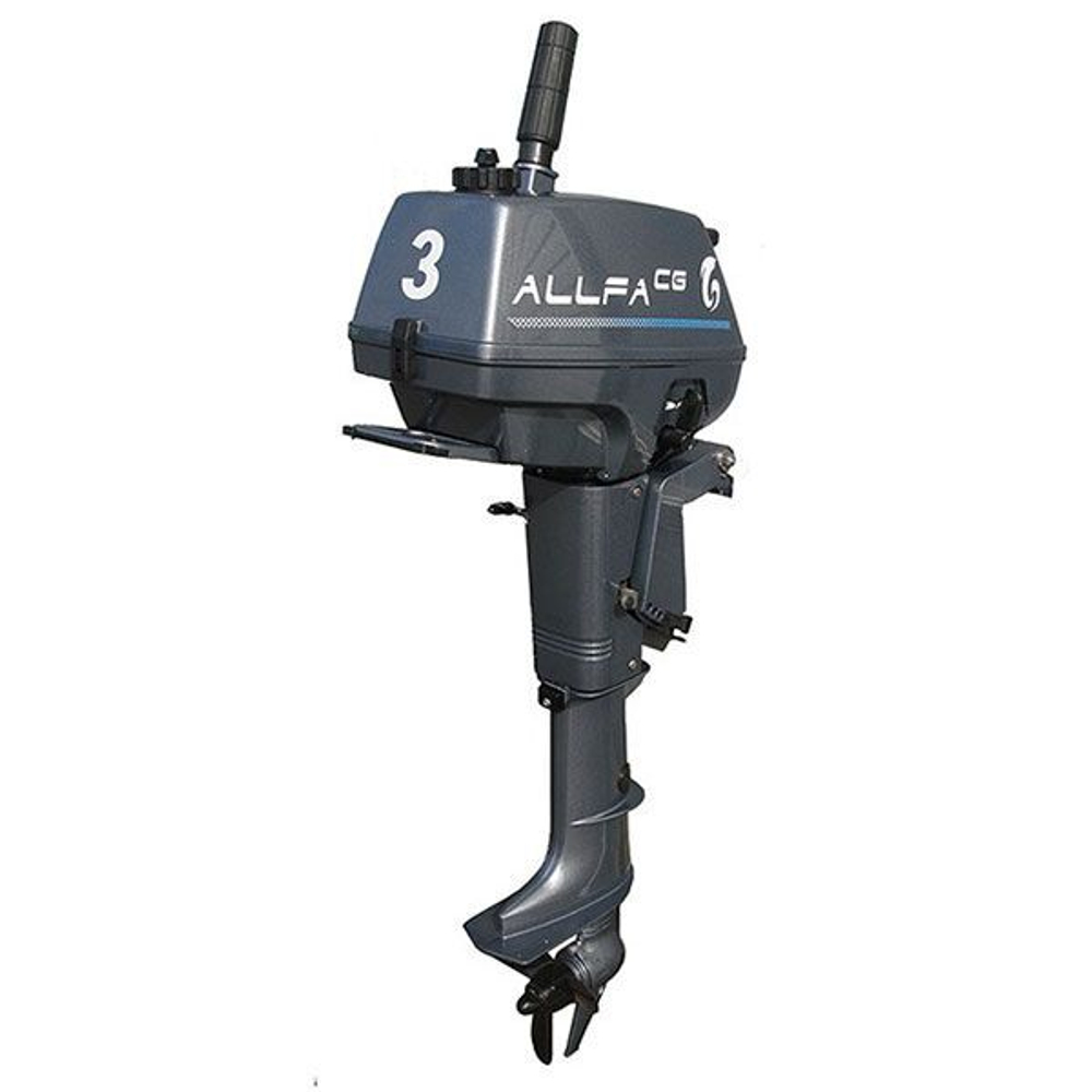 Лодочный мотор альфа (allfa) cg t3 2-х тактный