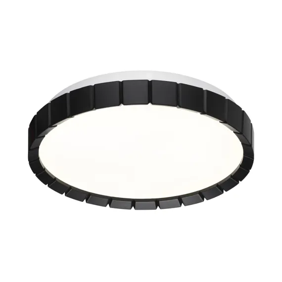 7649/CLN PALE SN 142 Светильник пластик/белый/черный LED 36Вт 4000К D336 IP43 ATABI BLACK