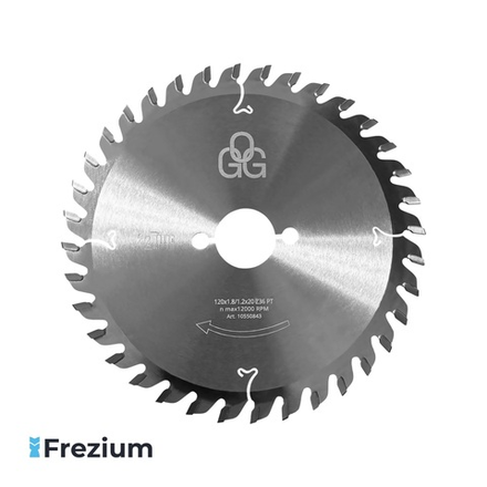 Диск пильный "O.G.Germany" 120x1.8/1.2x20 Z36 PT; 10550843