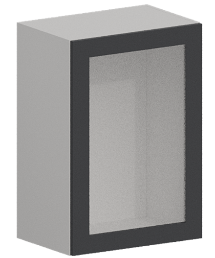 Кухня Модуль ШВС 500 Графит / Графит Софт