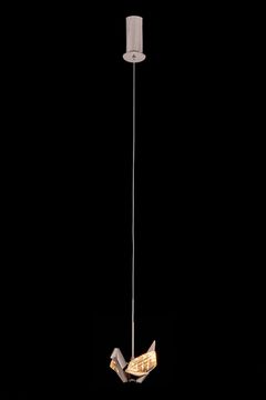 Подвесной светильник LE7706/1S Black Chrome черный хром Alma Leon