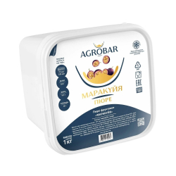 Пюре Agrobar Маракуйя без Семечек Замороженное 1кг