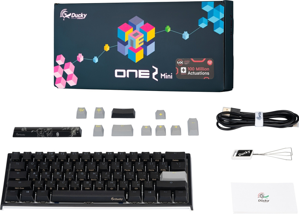 Клавиатура Ducky One 2 Mini DKON2061ST-RRUPDAZT1 черный