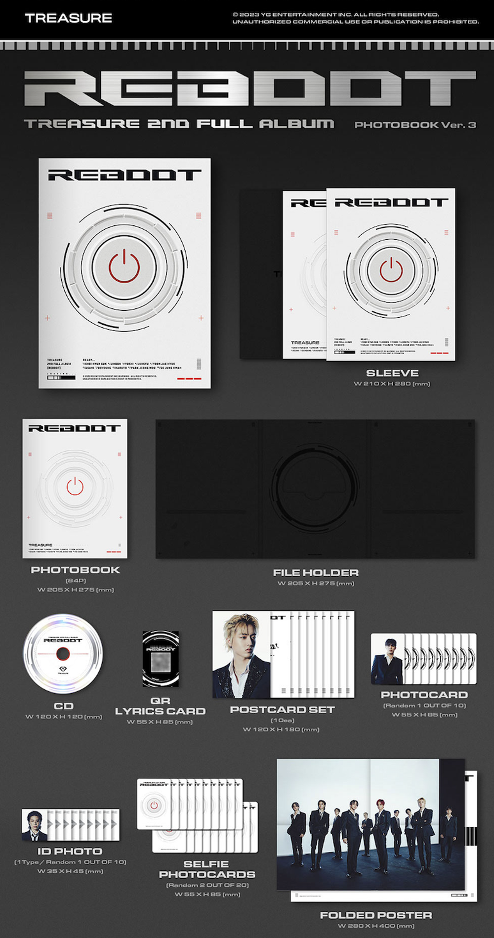 Альбом TREASURE - REBOOT (PHOTOBOOK VER.)