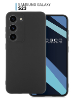 Чехол ROSCO для Samsung Galaxy S23 (арт. SS-S23-COLOURFUL-BLACK )