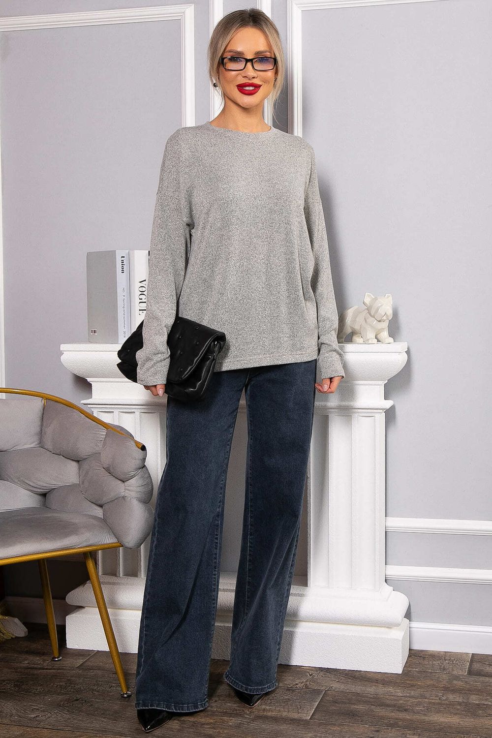 Свитшот Мэнди (бежевый) Б14725-31М LT Collection