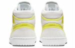 Кроссовки Jordan Air Jordan 1 Mid Lx "Opti Yellow" (Женская размерная сетка)