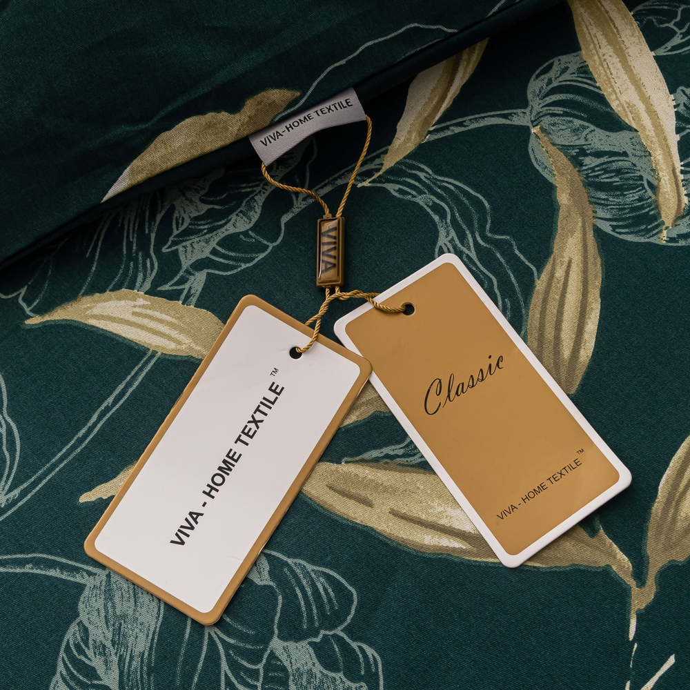 Комплект постельного белья Делюкс Сатин 100% хлопок L606