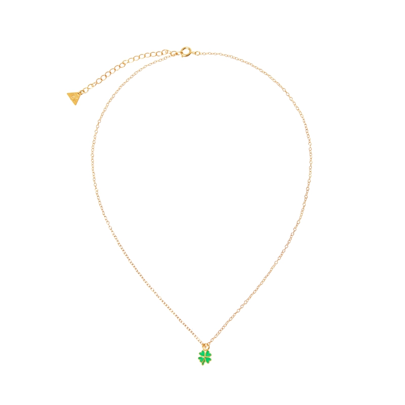 Колье Клевер и Тонкая Цепочка