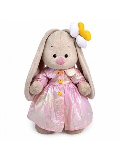 Мягкая игрушка Зайка Ми в перламутровом плаще 32 см