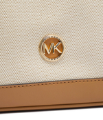 Сумка-трапеция MD SATCHEL Michael Kors - бежевый(30S4G99S8O)