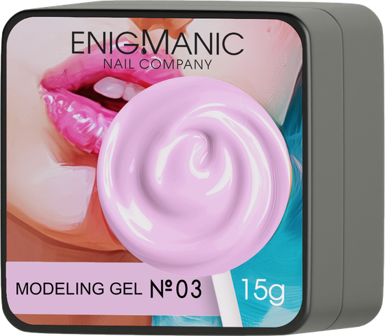 Гель для наращивания ENIGMANIC Modeling gel 03 15g.