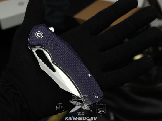 Нож складной CIVIVI BullTusk C23017-3 сталь клинка Sandvik 14C28N, рукоять Micarta