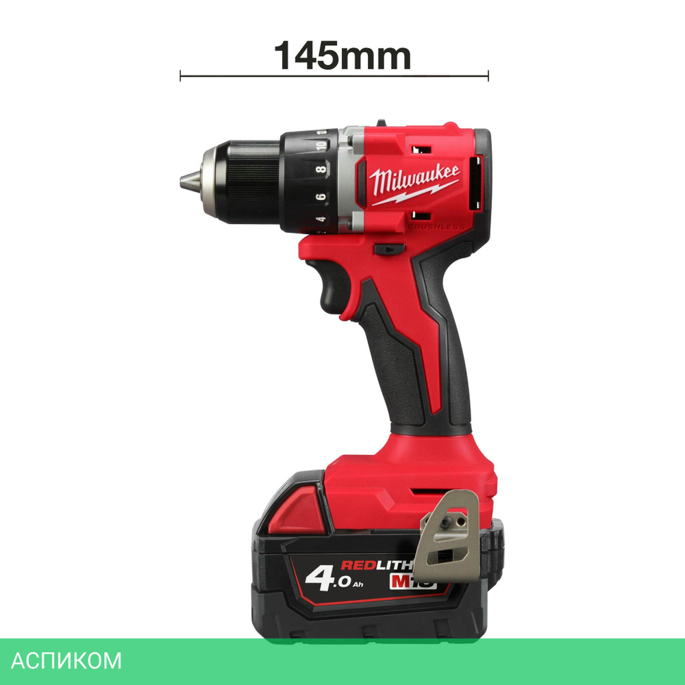 Дрель-шуруповерт Milwaukee M18 BLDDRC-402C (4933492834)