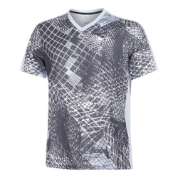 Мужское теннисное поло Nike Dri-Fit Court Novelty T-Shirt Men - Lilac, Dark Grey