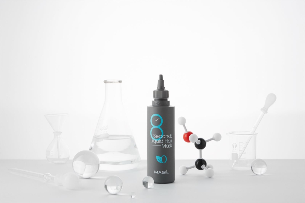 MASIL 8 Seconds Liquid Hair - Интенсивная маска, регенерирующая волосы без объема /   200  ml  / GTIN 8809744060057