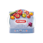 Кастрюля стекло, 2.1 л, с крыш, кругл, Essentials, 204A000N/2022