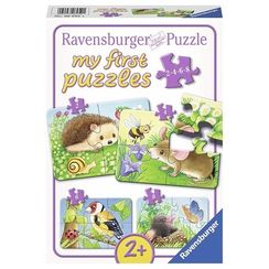 Puzzle Süße Gartenbewohner  2/4/6/8 pcs