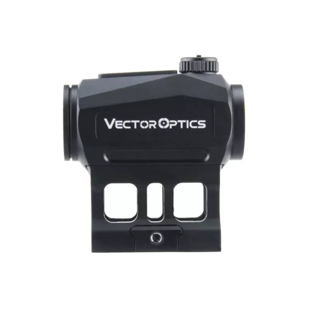 Коллиматорный прицел Vector Optics Scrapper 1x22 Solar Power Multi Reticles ( закрытый, 2 MOA, с 2 кронштейнами на Weaver/Picatinny