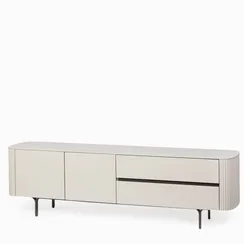 Тумба под ТВ Koios 180х57 см, белая керамика