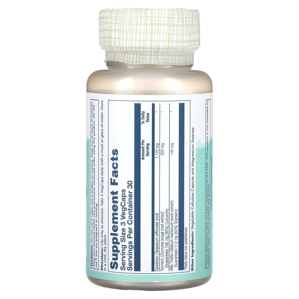 Solaray, Siliverin, 90 VegCaps