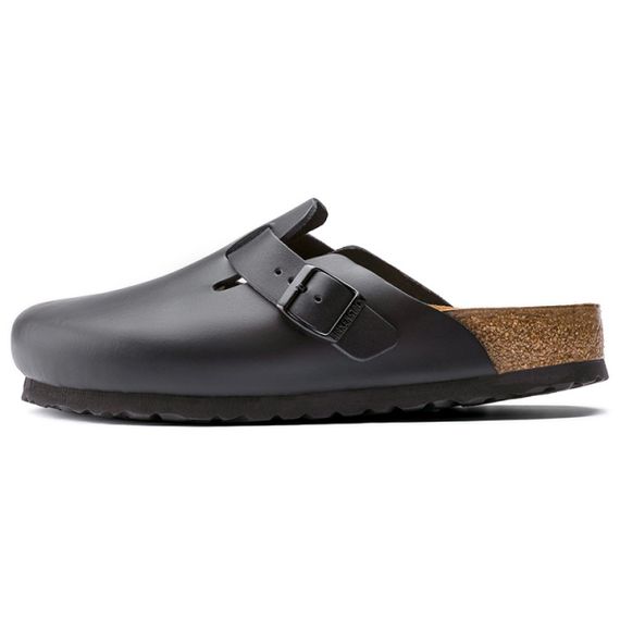 Birkenstock Бостон Домашние тапочки Черный Мужские